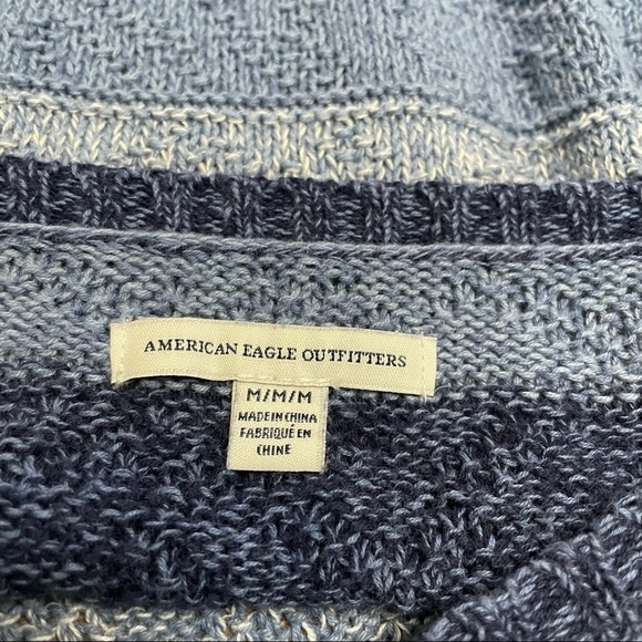 American Eagle Striped Crew neck Sweater - Picture 3 of 5